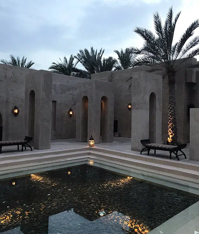 Dubai desert oasis accommodation - Bab Al Shams Resort and Spa