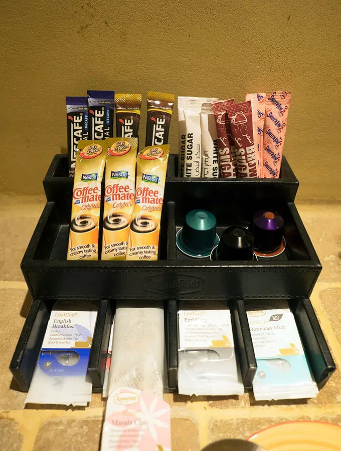 Terrance room amenities - Bab Al Shams Resort and Spa