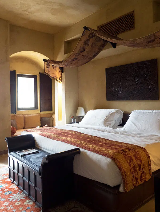 Luxurious king size bed - Bab Al Shams Resort and Spa