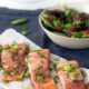 healthy oven baked ocean trout fillets with blood orange