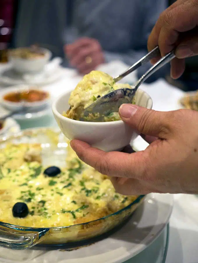 macanese cuisine bacalhau com natas