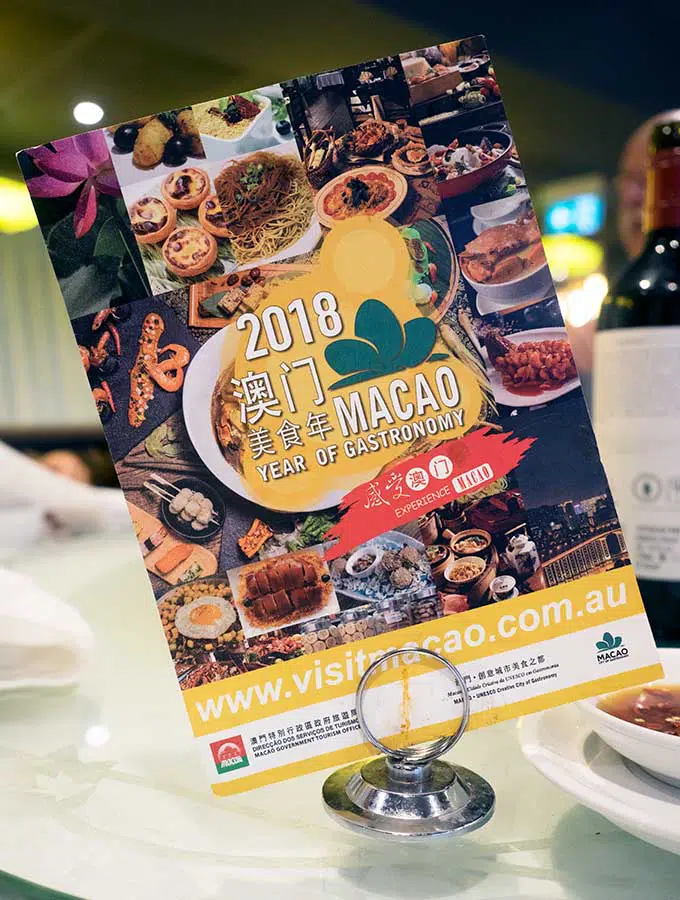 Macanese Cuisine Sydney - Taste of Macao Food Month