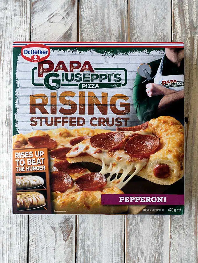 best frozen pizza road test papa giuseppi's rising stuffed crust