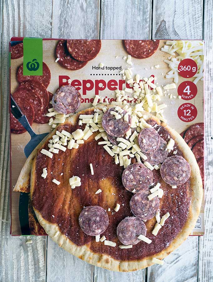 best frozen pepperoni pizza road test Woolworths Pepperoni Pizza