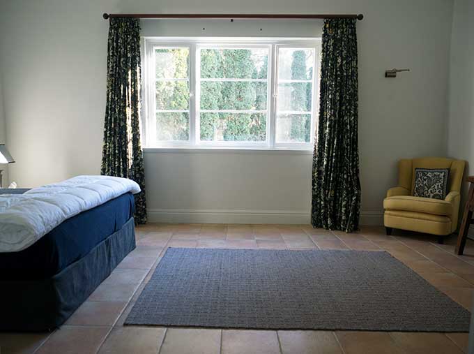 mona farm the coach house bedroom
