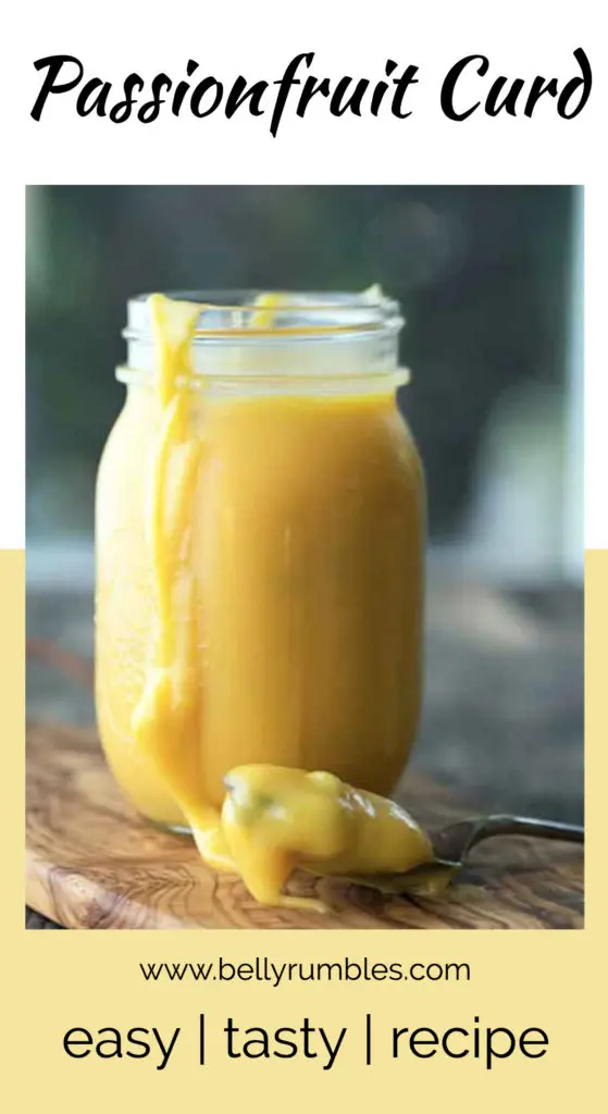 How to make Passion Fruit Curd - The Flavor Bender