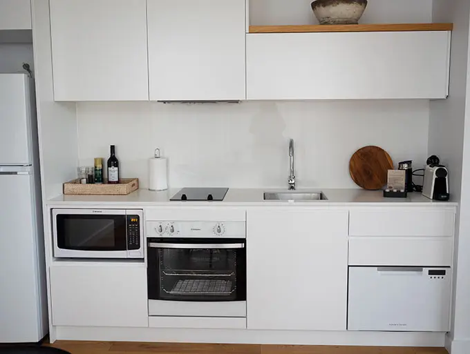 kitchen in the villa