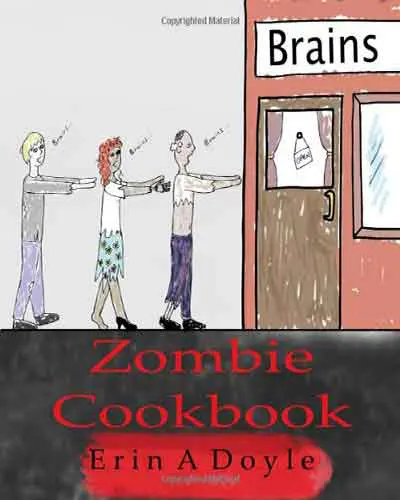 book cover zombie cookbook