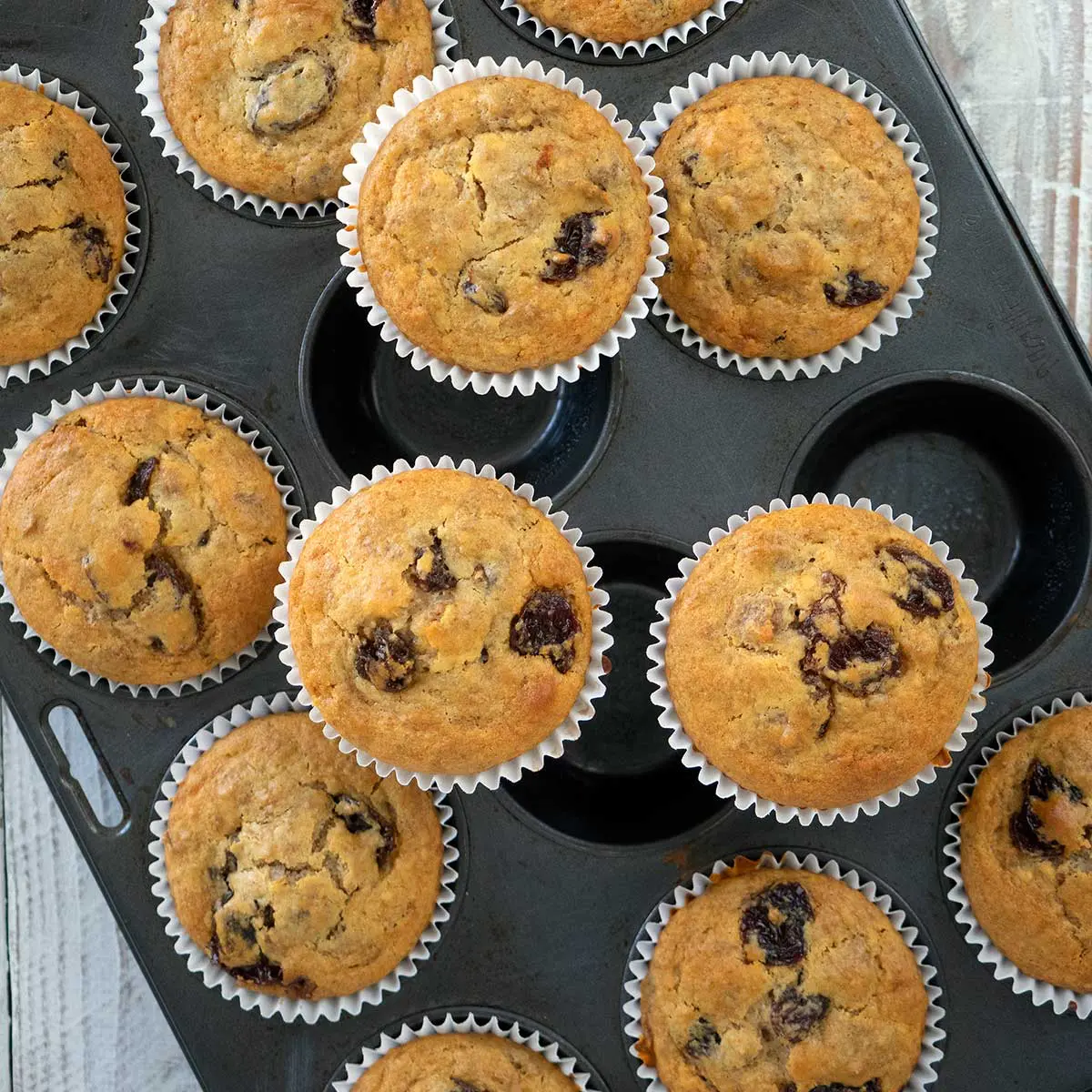 raisin bran muffins