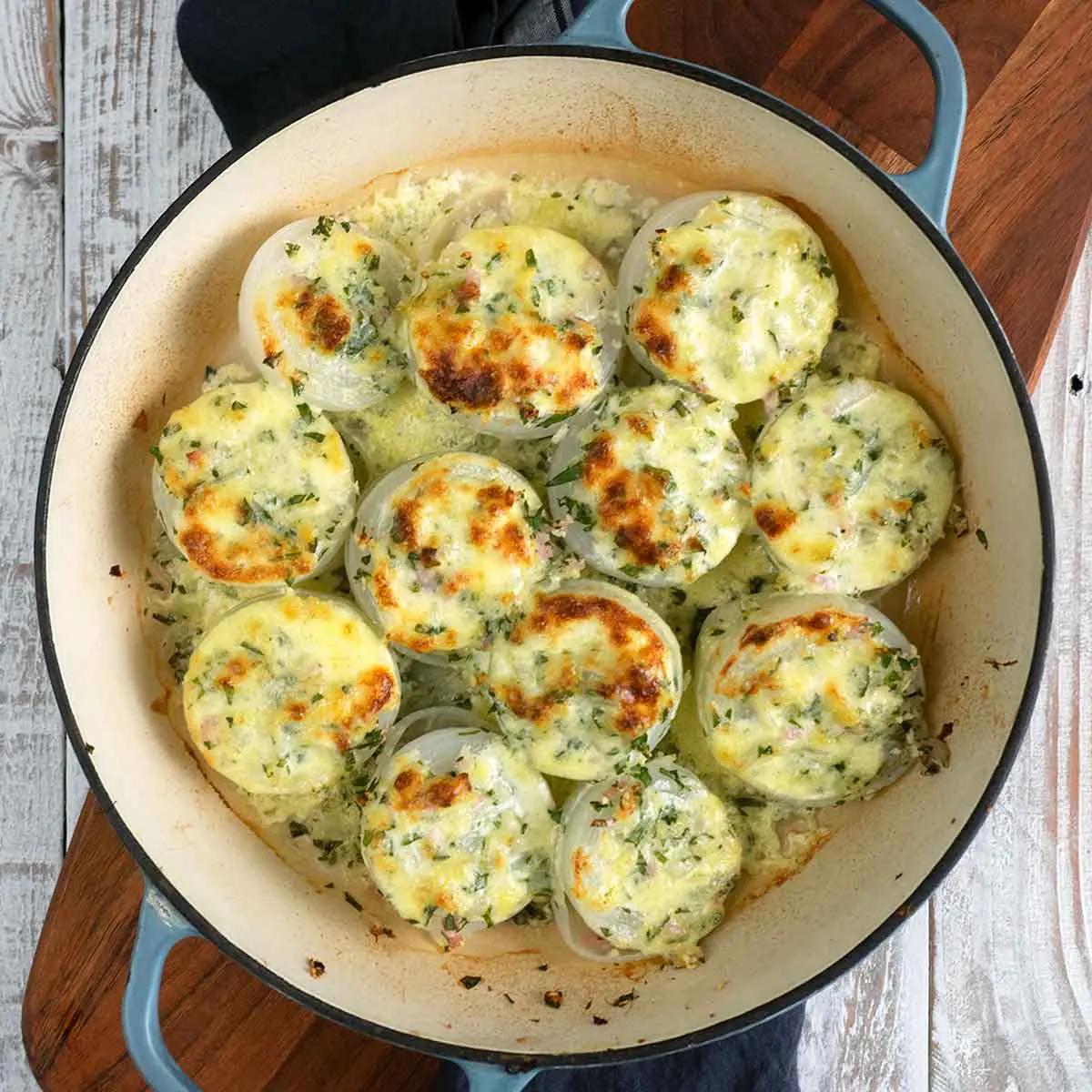 baked stuffed onions recipe