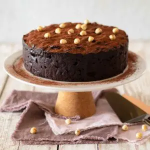 Hazelnut Chocolate Fruit Cake