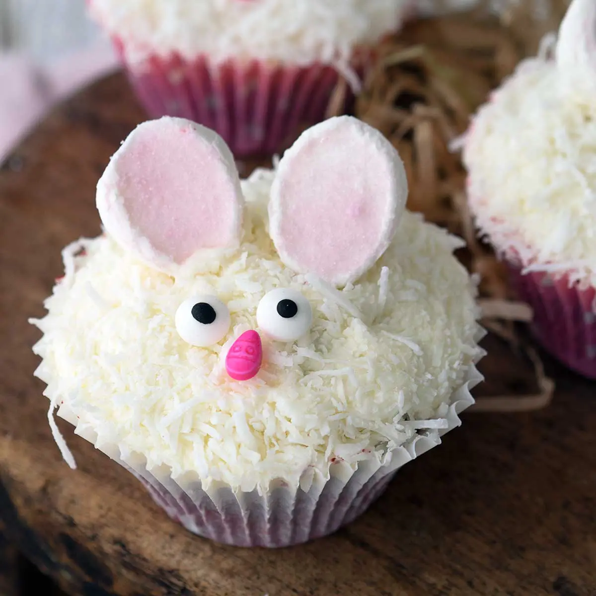 Bunny cupcakes recipe