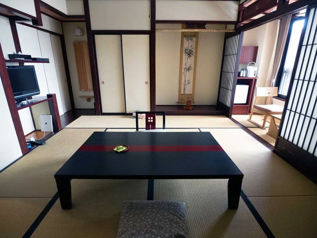 guest room of tanabe ryokan