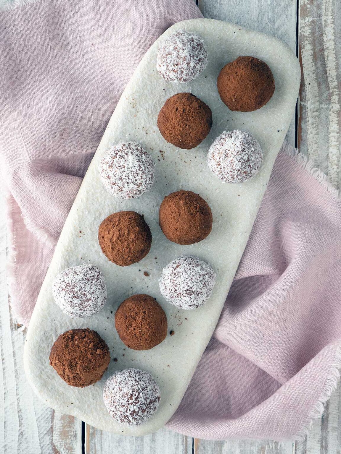 Tim Tam Balls with Milo and Coconut - Belly Rumbles