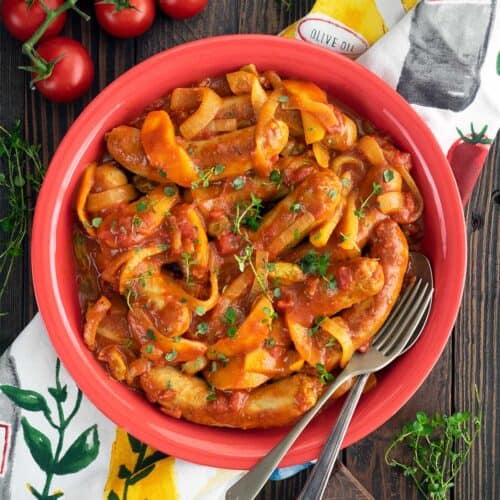 Delicious Devilled Sausages Quick & Easy Belly Rumbles