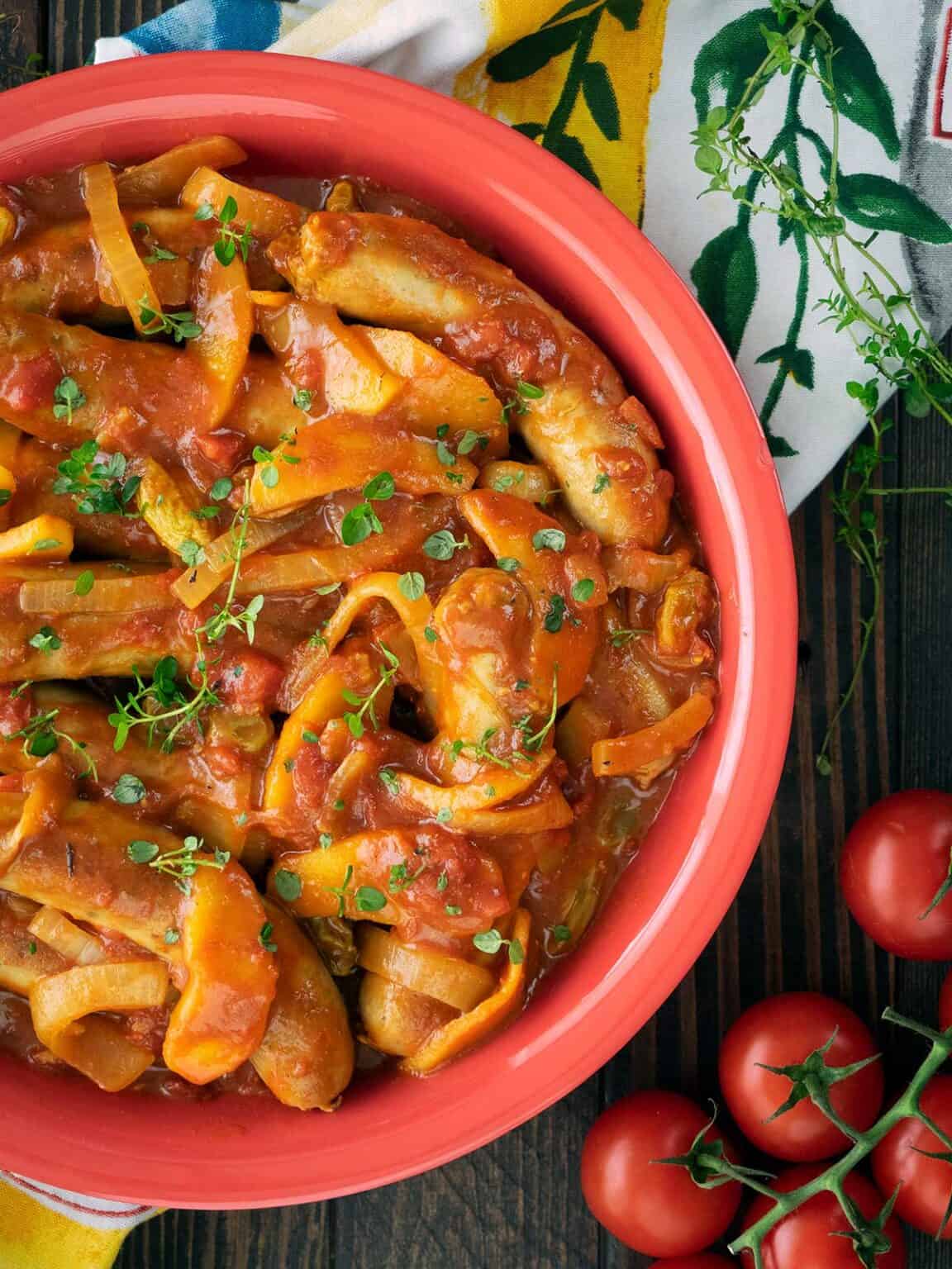 Delicious Devilled Sausages Quick & Easy Belly Rumbles