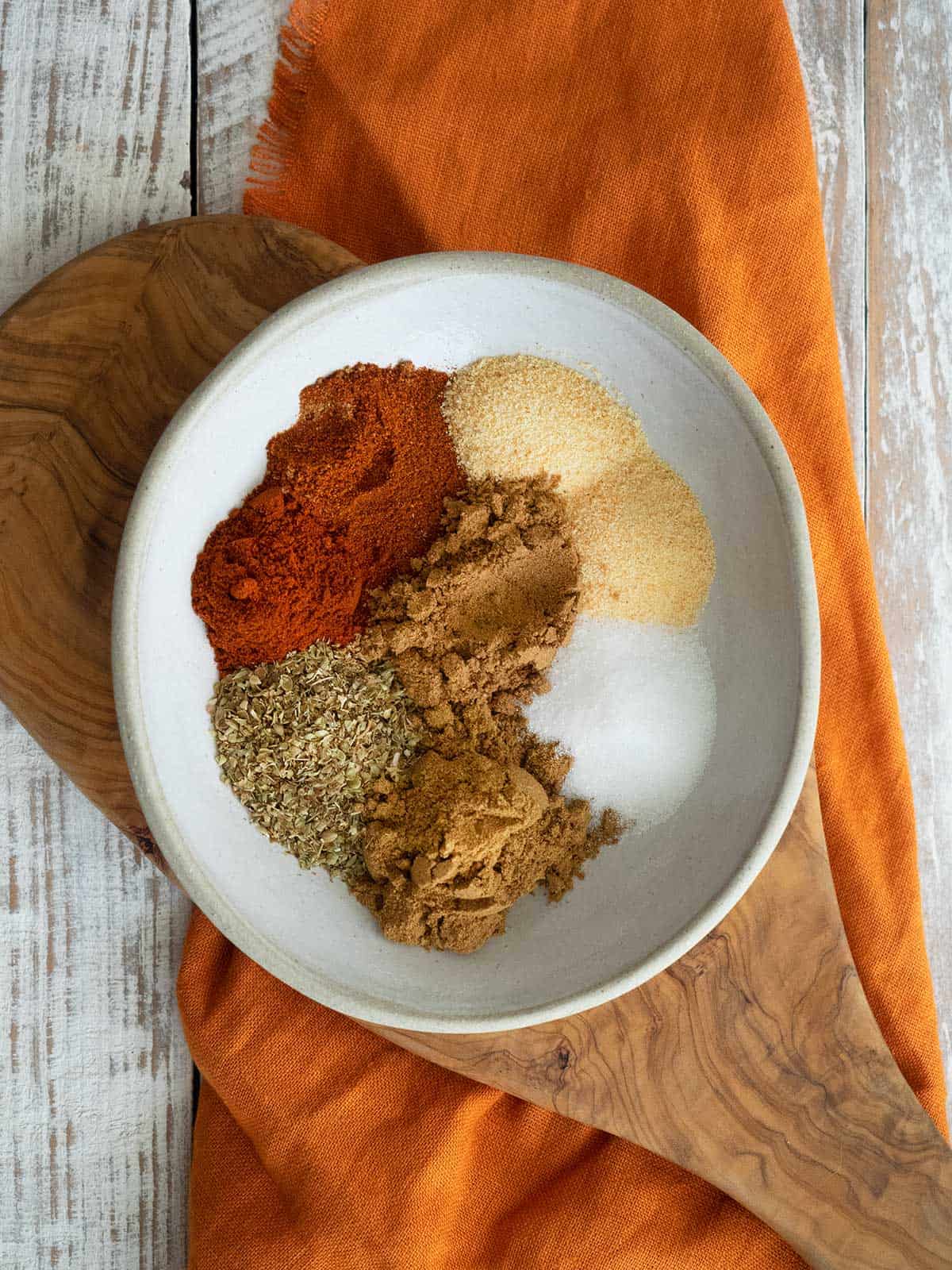 Spices in a bowl.