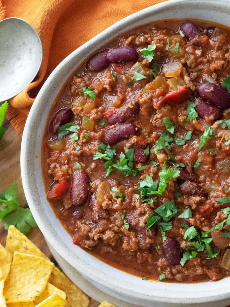 Slow Cooker Chilli Con Carne - Belly Rumbles