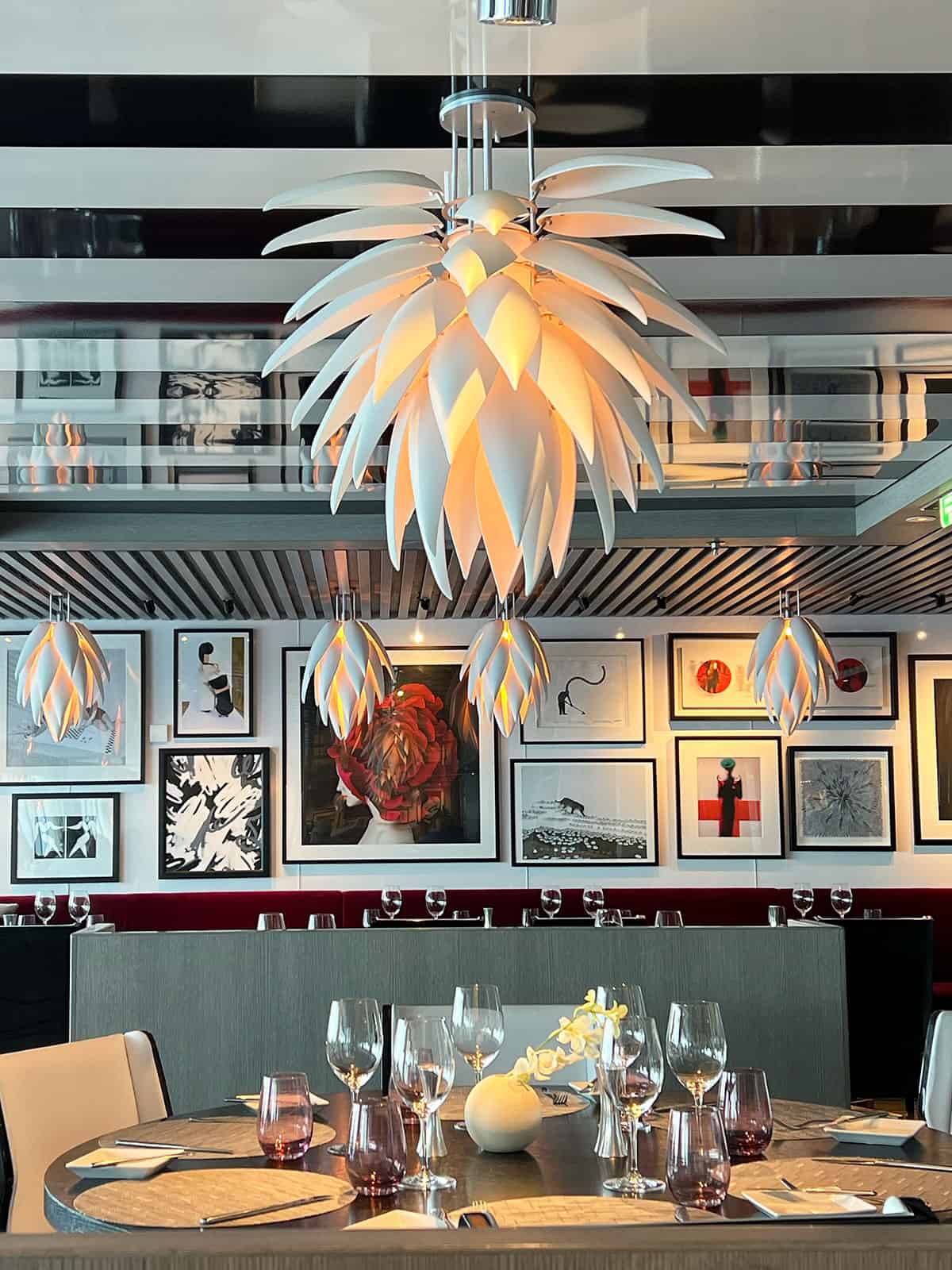 Luminae restaurant interior.
